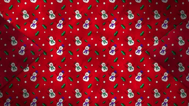 xmas patter background motion