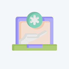 Icon Chat Bubbles. related to Dropshipping symbol. flat style. design editable