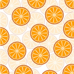 Obraz premium Orange fruit illustration