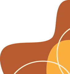 Corner Boho Abstract Element