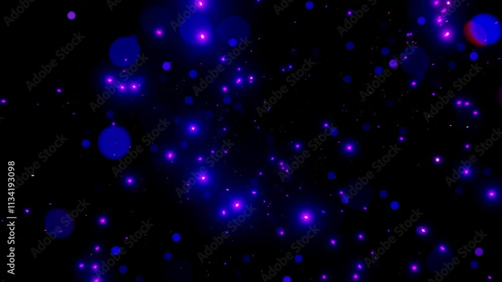 Canvas Prints star rain. abstract motion background shining colorful particles. shimmering glittering particles wi