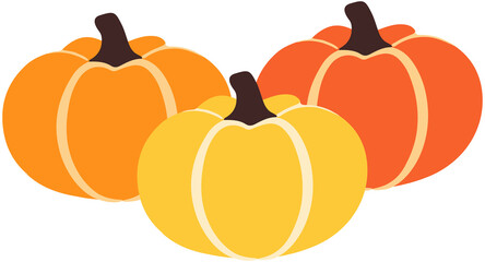 Pumpkin Fall Season Sticker 
