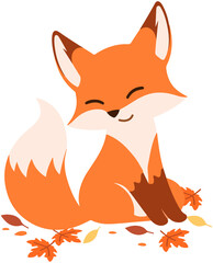 Autumn Cute Fox 
