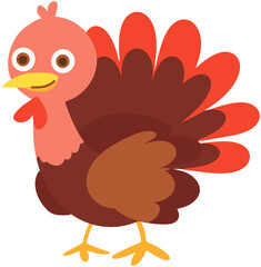 Cartoon Turkey icon
