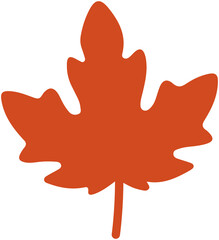 Maple Leaf Silhouette icon
