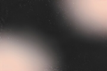 Ethereal Peach Gray Gradient Blend on Dark Grit Canvas with Subtle Light Radiance and Ample Copy Space