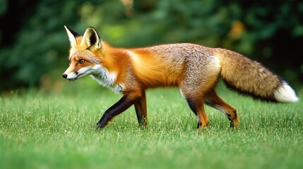 Obraz premium red fox vulpes