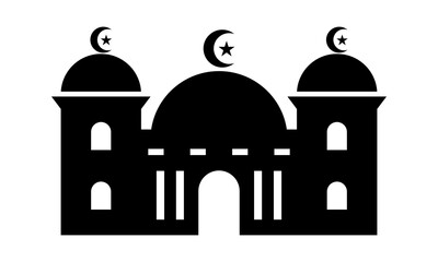 mosque building logo