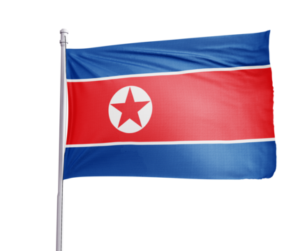 North Korea flag 