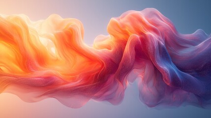 Obraz premium Abstract swirl of red and purple clouds