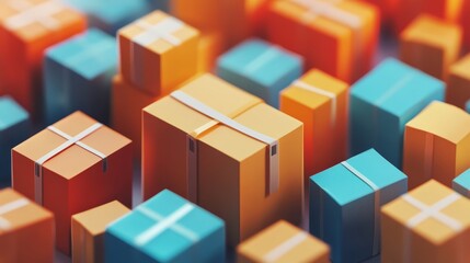 Obraz premium National Free Shipping Day background concept. Copy Space