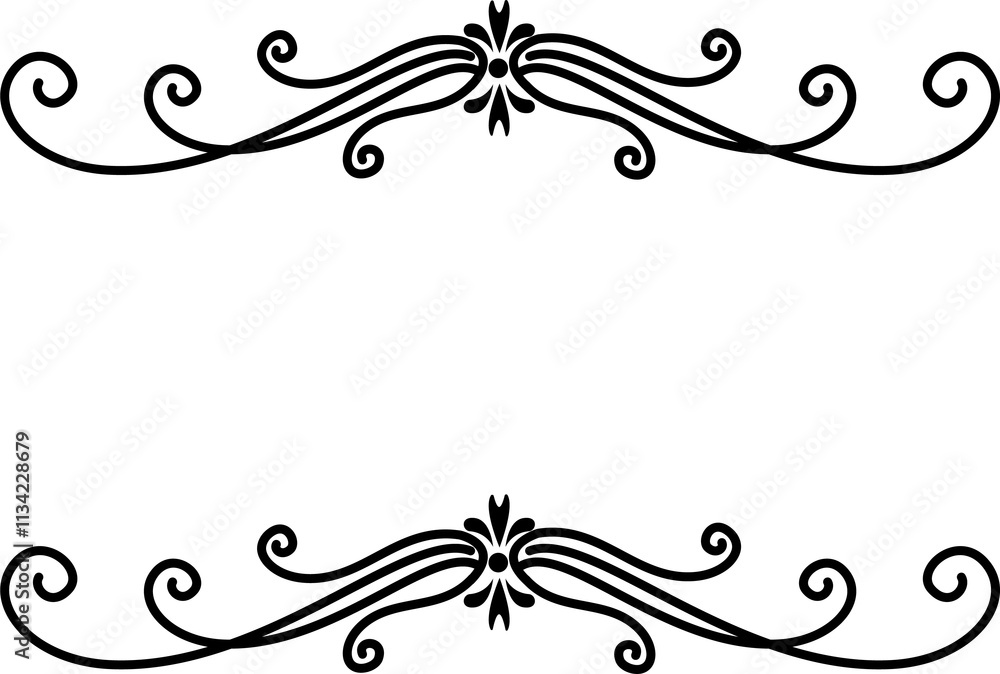 Poster decorative vector patterns in the shape of a rectangle, for the design of pages, sketchbooks, decor,