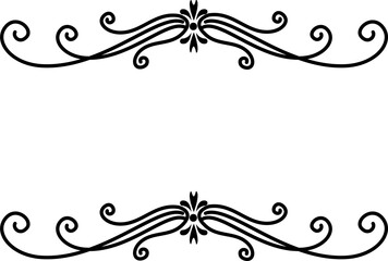 Decorative vector patterns in the shape of a rectangle, for the design of pages, sketchbooks, decor, etc