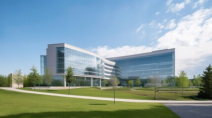 大学病院の外観②