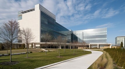 大学病院の外観⑥