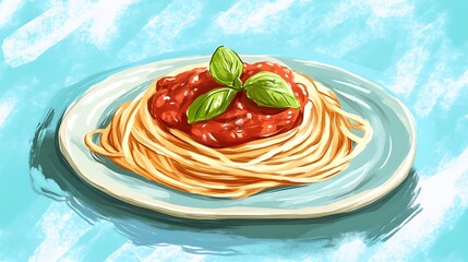 Iconic Dishes Illustration Featuring Global Cuisine and Traditional Recipes