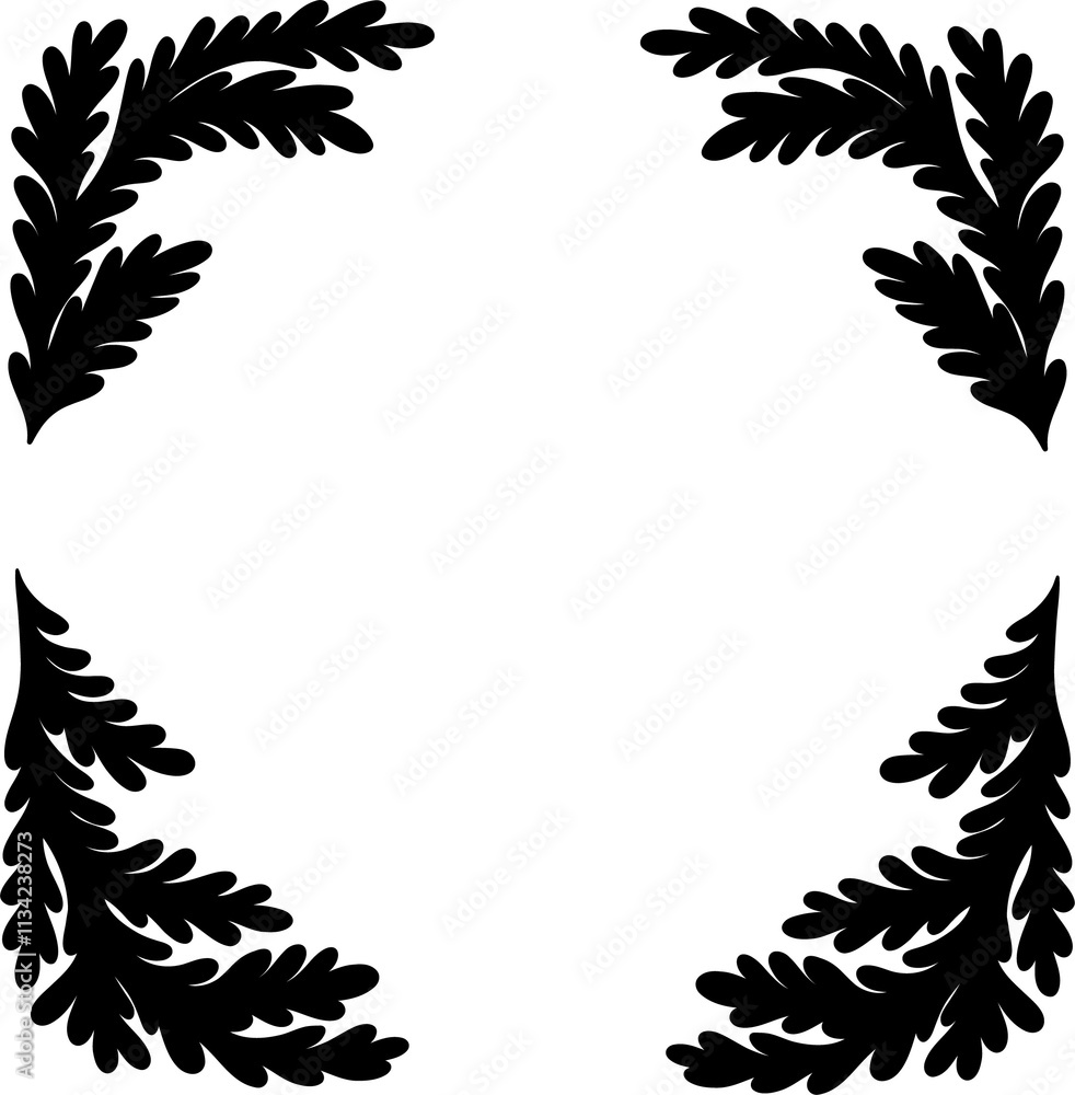 Poster decorative design element vector frame