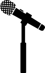 microphone icon vector illustration design template