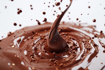 melted chocolate