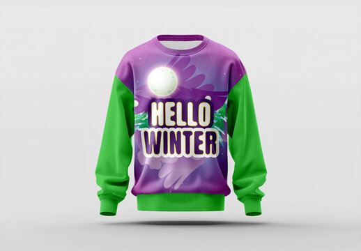 2025 Sweatshirt Design For Winter Season Template