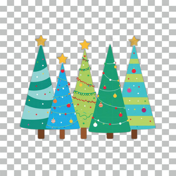 Christmas tree with gifts