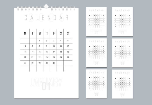 Wall Calendar 2025