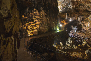 In the Divaška jama small cave