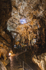 In the Diva&scaron;ka jama small cave