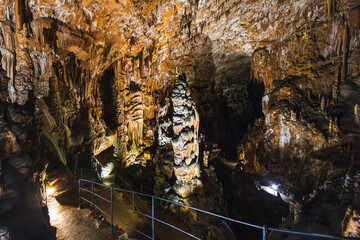In the Divaška jama small cave