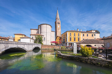In the historic centre of Portogruaro