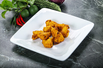 Indian cuisine - paneer pakora cheese