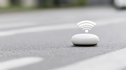 Smart City Technology Wireless Sensor on Road