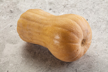 Raw ripe organic Butternut Pumpkin
