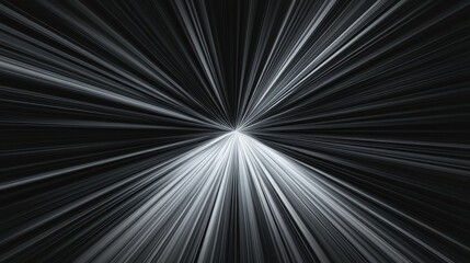 vector black and gray radial speed line background