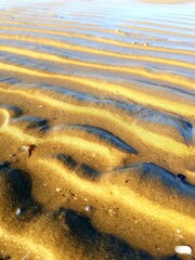 sea water with a white sand