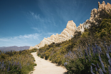path in the mountains