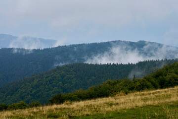 Fototapeta premium Carpathian Mountain Range, Romania