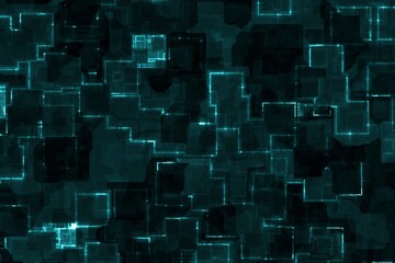 nice design light blue web electronic glow computer graphic background or texture illustration