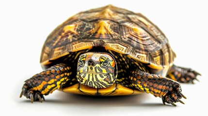 Fototapeta premium A Close-Up of a Turtle