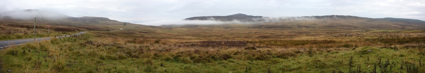 Landscape from the A924 between Pitlochry and kirkmichael - Perth and Kinross - Scotland - UK