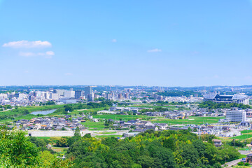 愛知県豊田市の町並み