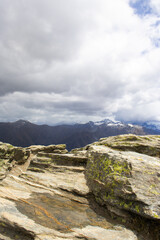 landscape with blue sky queenstown new zealand