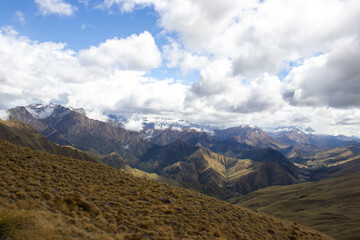 landscape with clouds new zealand