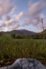 landscape with clouds
