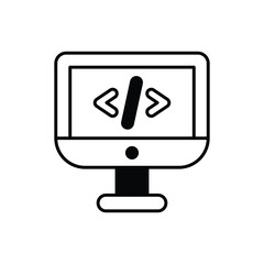 Programming vector icon