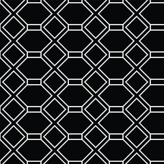 Abstract geometric seamless pattern. Modern stylish texture. Repeating vector background.