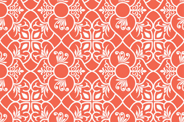 Floral design element. ornament royal wallpaper vector background.