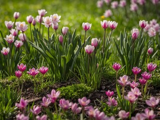 Fototapeta premium spring background