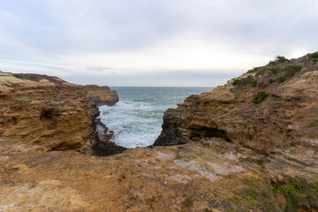 The Grotto is a sinkhole geological formation and tourist attraction at the Great Ocean Road outside Port Campbell, Victoria, Australia.