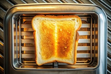 Golden-crusted toast, overhead shot.  Breakfast perfection.
